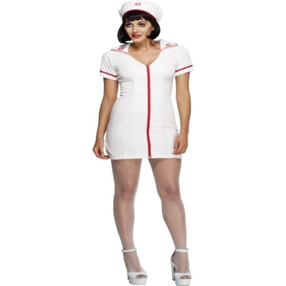 Fever No Nonsense Nurse Costume - with Dress & Hat - 22016M M