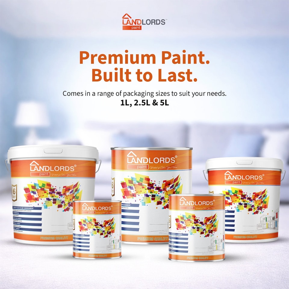 image 1 of Landlords Paint - Kitchen & Bathroom Paint - Mould Resistant, Washable & Durable - Sage Green - 10L