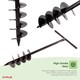 image 5 of Post Hole Fence Manual Hand Drill Digger Earth Auger 150mm 6