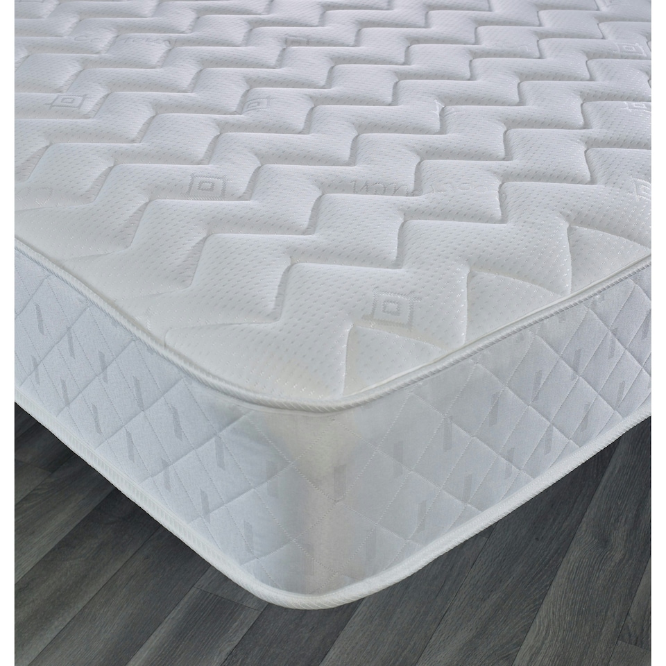image 1 of Astral Hybrid Mattress - Soft Feel Cool Touch Quilted Sleep Surface | White | Double