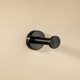 image 2 of Cosmic Wall Mounted Towel Hook with Durable Metal for Bathroom Brushed Black 6cm
