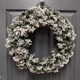 image 1 of 50cm Snow Flocked Imperial Pine Christmas Wreath