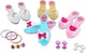 image 4 of Princess Shoe and jewelry Boutique with 4 Pairs of Shoes, Rings, Bracelets & Earrings Included