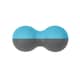 image 2 of Fitness Mad Peanut Massage Ball - Blue/Grey - One Size