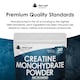 image 8 of Creatine Monohydrate Powder 150g Micronized Gym