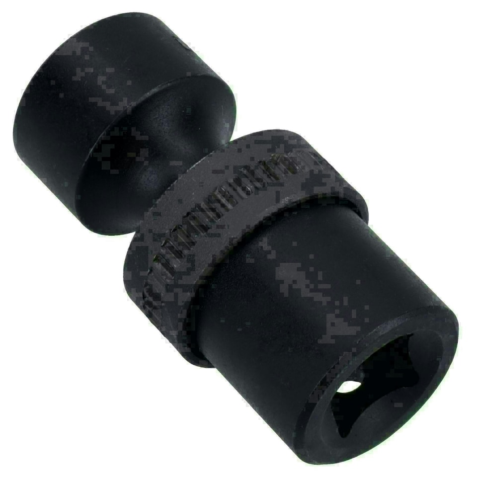 image 1 of 19mm 1/2in Drive Universal Swivel Wobble Metric Impact Shallow Socket 6 Point