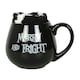 image 2 of Ceramic Merry and Fright Mug & Sock Gift Set