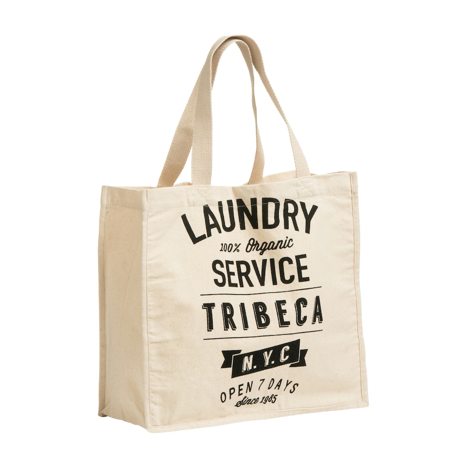 Tribeca Laundry Shopping Bag Brown | Brown
