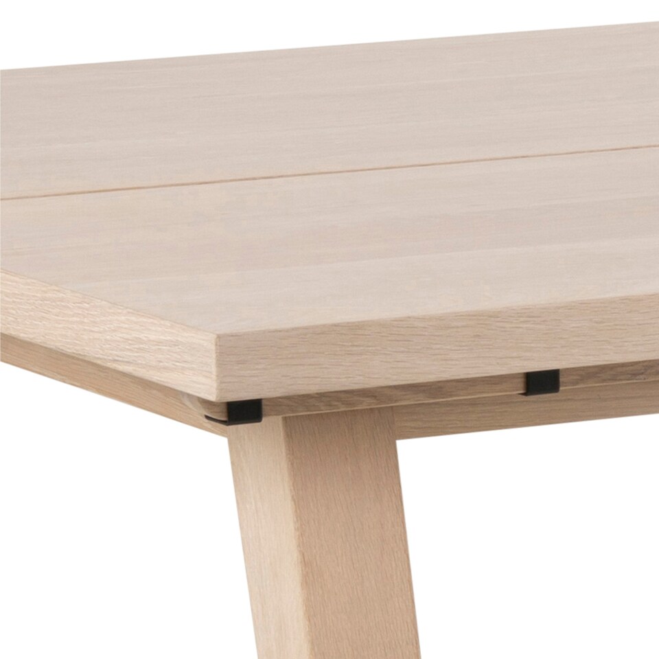 image 1 of A-Line Rectanglar Dining Table in White Oak