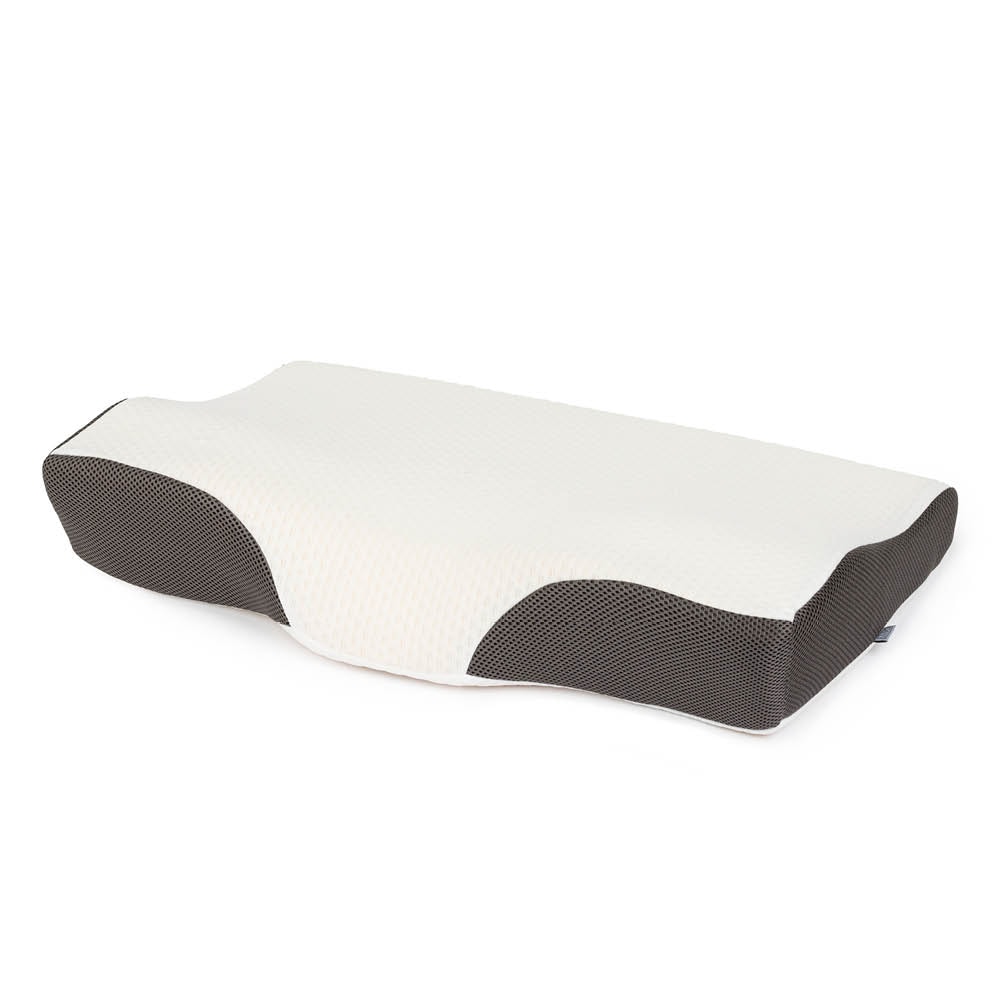Memory foam neck contour pillow