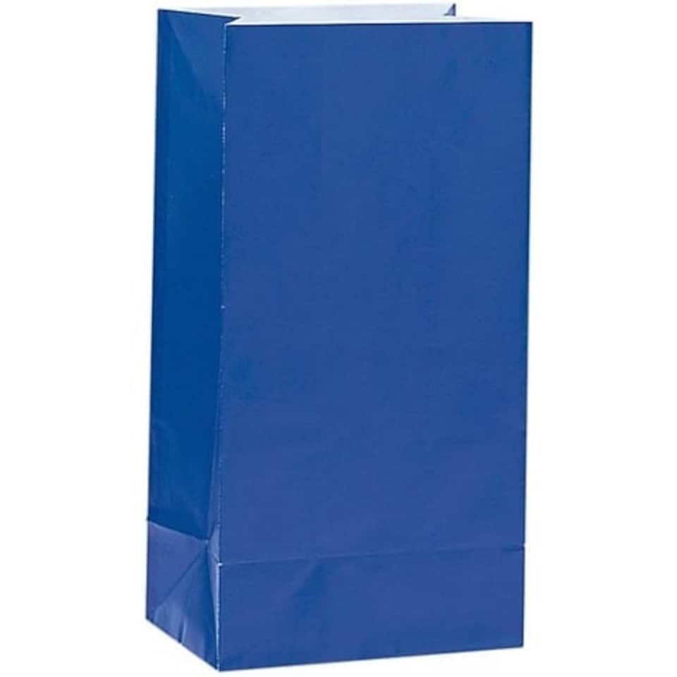 Royal Blue Paper Party Bag - Pack of 12