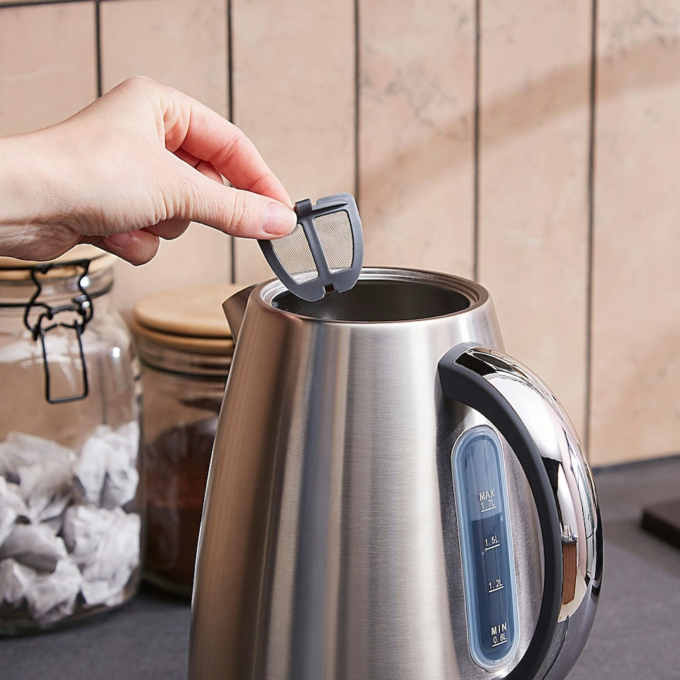 image 1 of Morphy Richards Mexborough Jug Kettle Grey