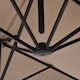 image 6 of Outsunny 4.6M Garden Patio Umbrella Canopy Parasol Sun Shade witho Base