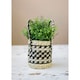 image 2 of KitchenCraft Plant Basket Mixed Seagrass Striped Multi