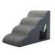 image 1 of Skylos 4-Step Pet Stairs for Bed Sofa Dog Ramp High Density Foam Non-Slip Ladder