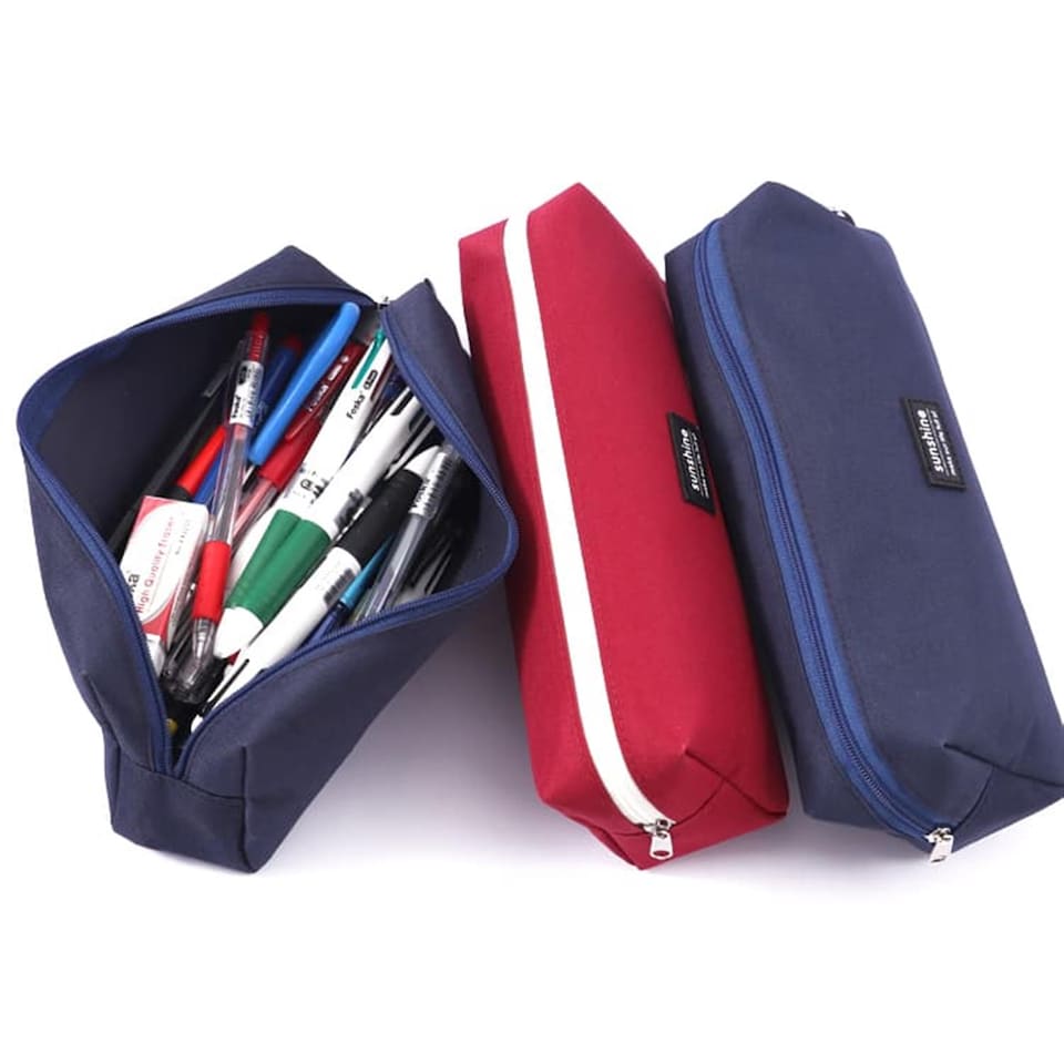 image 1 of Single High Quality Polyester Pencil Case