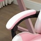 image 8 of Vinsetto Racing Gaming Chair w/ Lumbar Support, Office Gamer Chair, Pink