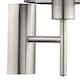 image 4 of EGLO Pasteri Steel Satin Nickel & Grey Fabric Wall Lamp