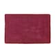 image 2 of Heavyweight Reversible Bath Mat Rug 53 x 85cm - Beetroot