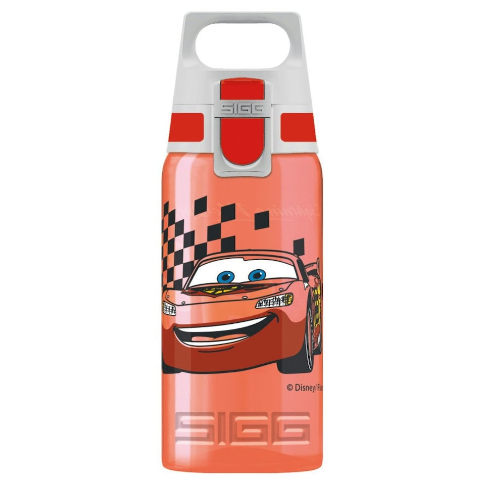 image 1 of Sigg Childrens/Kids Viva One Disney Pixar Cars Water Bottle - Coral - One Size