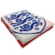 image 2 of England FA Born To Play Crest Duvet Cover Set - White/Dark Blue/Red - Single