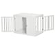 image 8 of PawHut Furniture-Style Dog Crate End Table w/ 2 Doors, for Medium Dogs