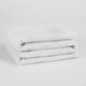 image 4 of OHS Pinsonic Soft Touch Anti-Allergy Mattress Topper Protector, Super King - White