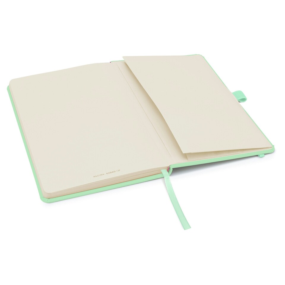 image 1 of Notes London A5 Wilson Lined Page Notebook Pastel Mint