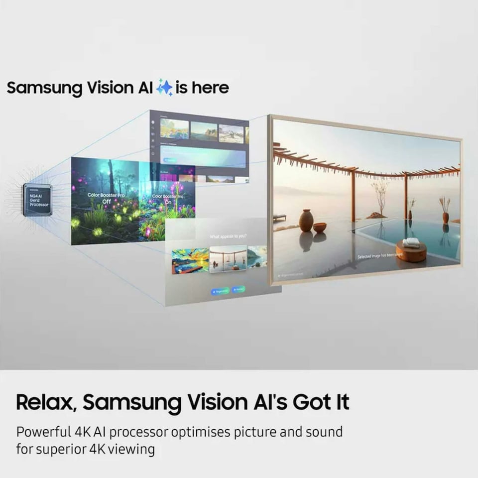 image 1 of Samsung The Frame LS03F 50 inch 4K Ultra HD QLED HDR Smart TV - QE50LS03FA
