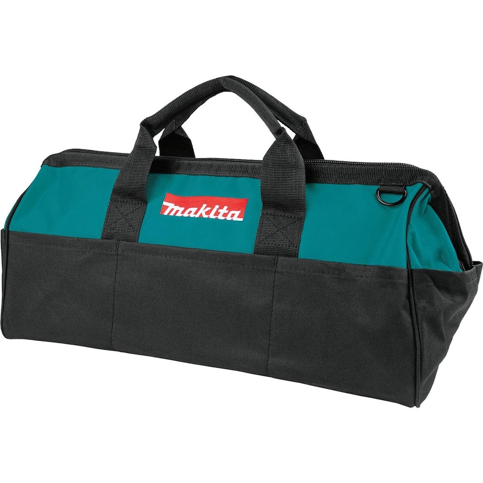 image 1 of Makita 831303 9 Black Blue Contractors Tool Bag 19in