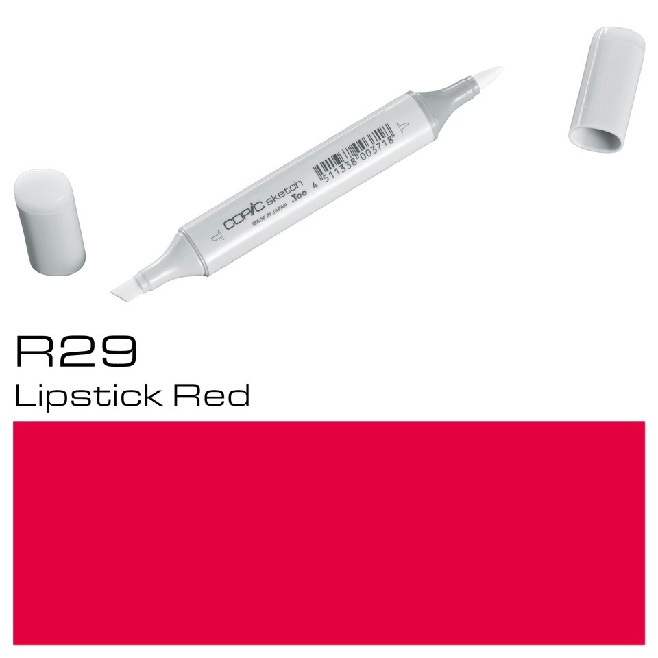 image 1 of Copic Sketch Marker, Lipstick Red, Single Pen