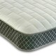 image 1 of Memory Foam Hybrid Spring Mattress - 7.25" Deep, Supportive Coil Spring Core Grey | Single
