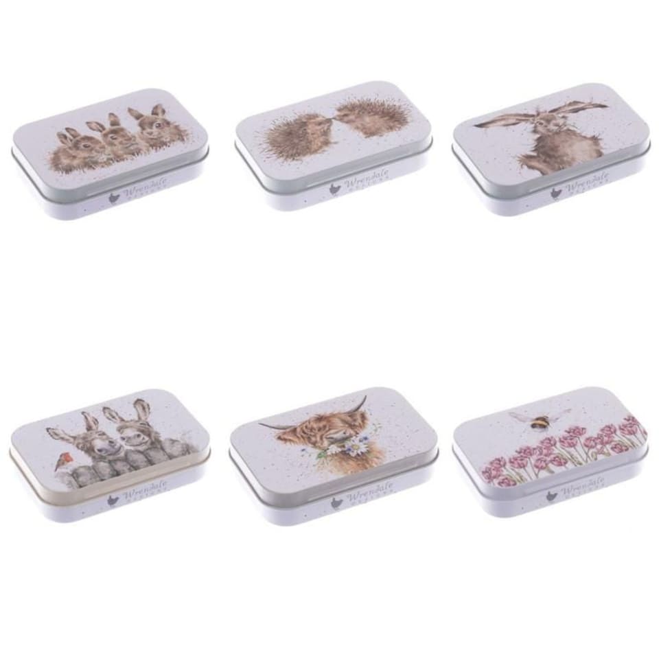 image 1 of Wrendale Designs Choice of Mini Gift Tin - 9.5 x 6 x 2.5 cm