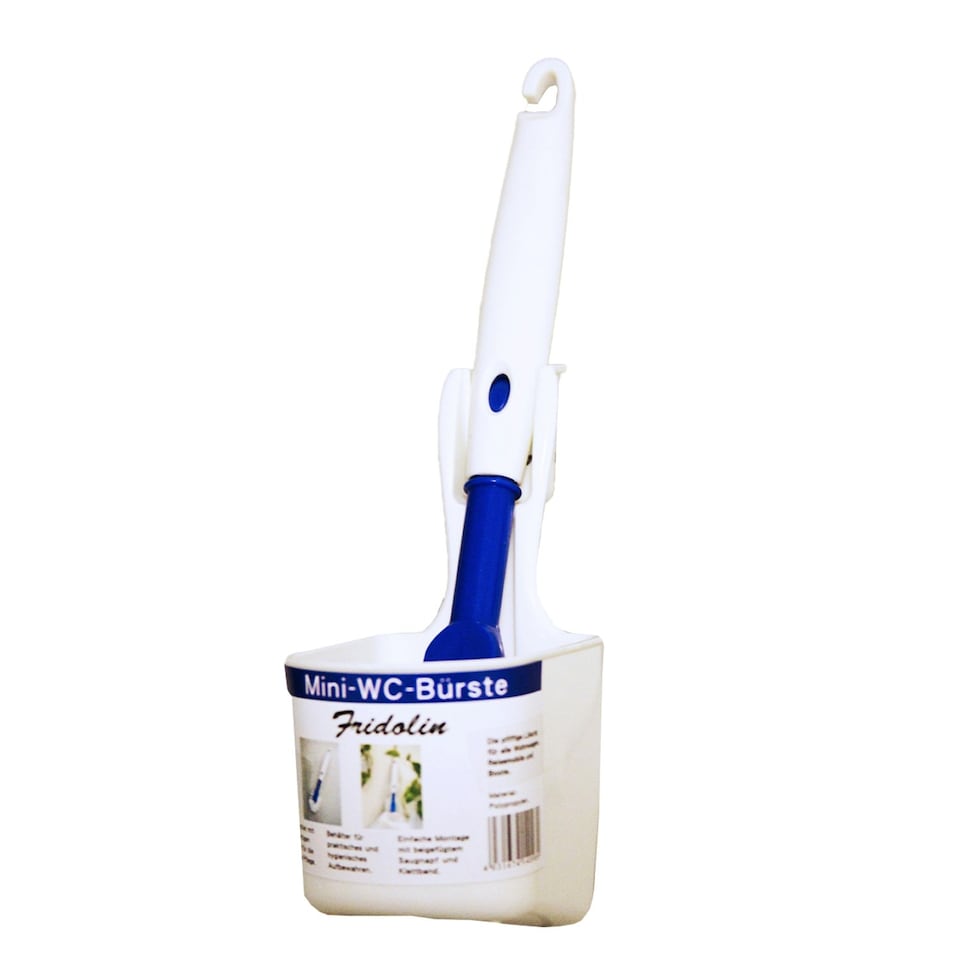 image 1 of Mini Caravan Toilet Brush - White - One Size