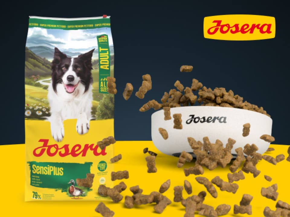 image 1 of Josera Adult SensiPlus complete dog food | Highly digestible | Moderate energy | Sensitive digestion | All sizes | Skin & Coat | Gluten-free | 3kg