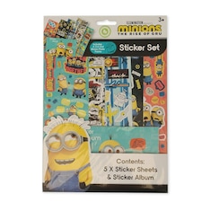 Minions: The Rise Of Gru Characters Stickers Set - Multicoloured - One Size