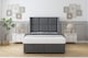 image 1 of Sloomy Beaumont Armour Coniston Ottoman Bed With Mattress With 54" Wingback Headboard 4'6 Double