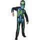 image 1 of Bristol Novelty Childrens/Kids Skeleton Neon Costume - Black/Green/Blue - 3-4 Years Black | 3-4 years