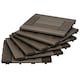 image 1 of Outsunny 27 Pcs Wooden Interlocking Decking Tiles, 30 x 30 cm per piece, Grey