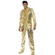 image 3 of Elvis Presley Mens Shiny Costume - Gold - M M