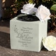 image 1 of Personalised Life & Love Memorial Resin Vase