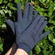 image 1 of Rhinegold Cotton Pimple Horse Riding Gloves White | Colour: White
Size: X-Small
