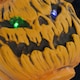image 9 of HOMCOM Halloween Witch with Broomstick Animatronic Prop with Light Up Eyes