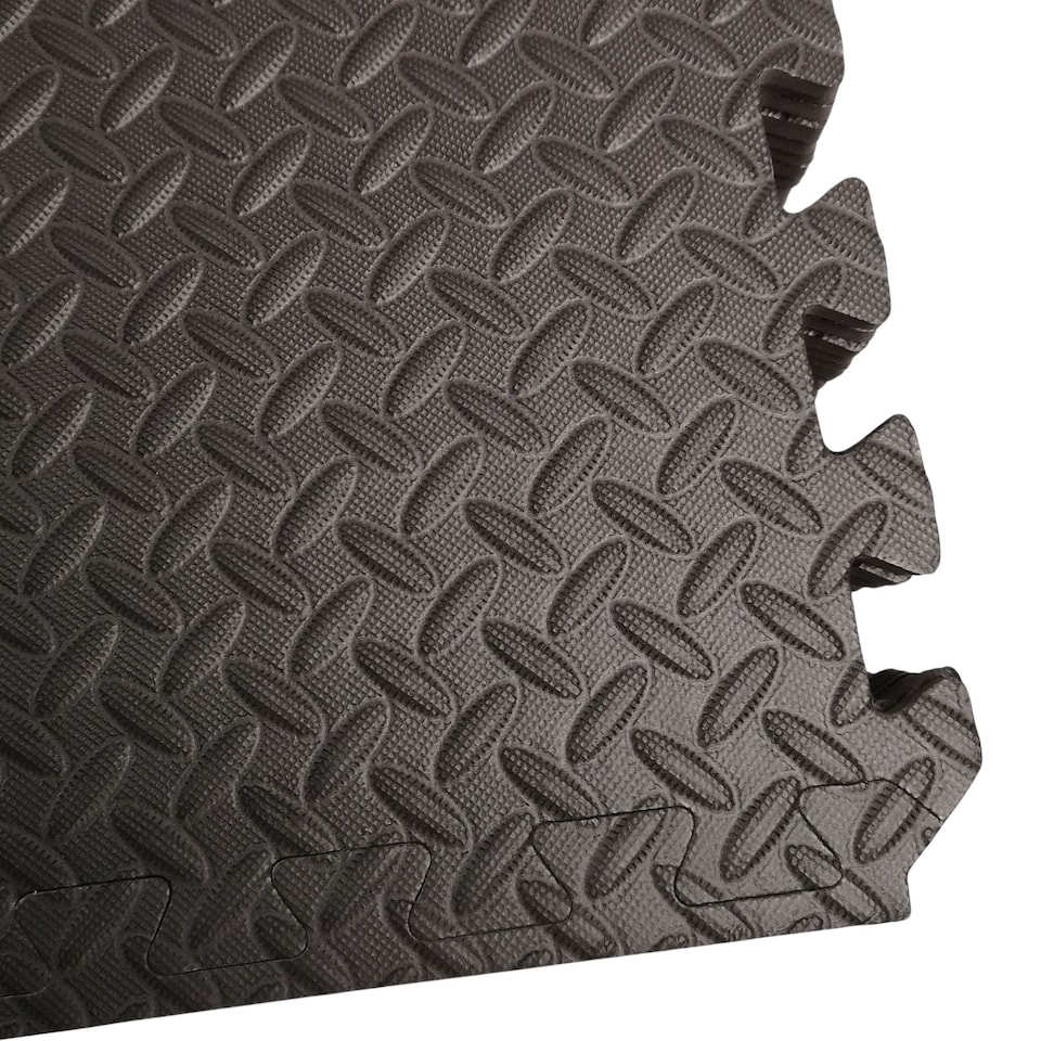 image 1 of Samuel Alexander 4 Piece EVA Foam Floor Protective Tiles / Mats 60x60cm Each