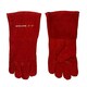 image 3 of Safety Protection Welding Gardening Gloves Suede Gauntlets Two Pairs