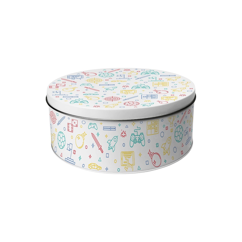 image 1 of Gaming Icons Small Cake Tin