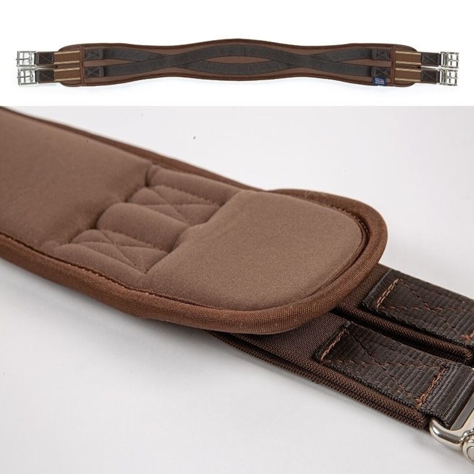 image 1 of Shires Memory Foam Girth Black | Size: 40
Colour: Black
