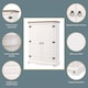 image 2 of Corona White Wax 2-Door Storage Cupboard - Premium Adjustable Shelves with Solid Pine Construction | White | White Wax | One Size | 1