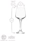 image 3 of LAV 12pc Lal Wine Glasses Set - Clear | Clear | Clear | 12
