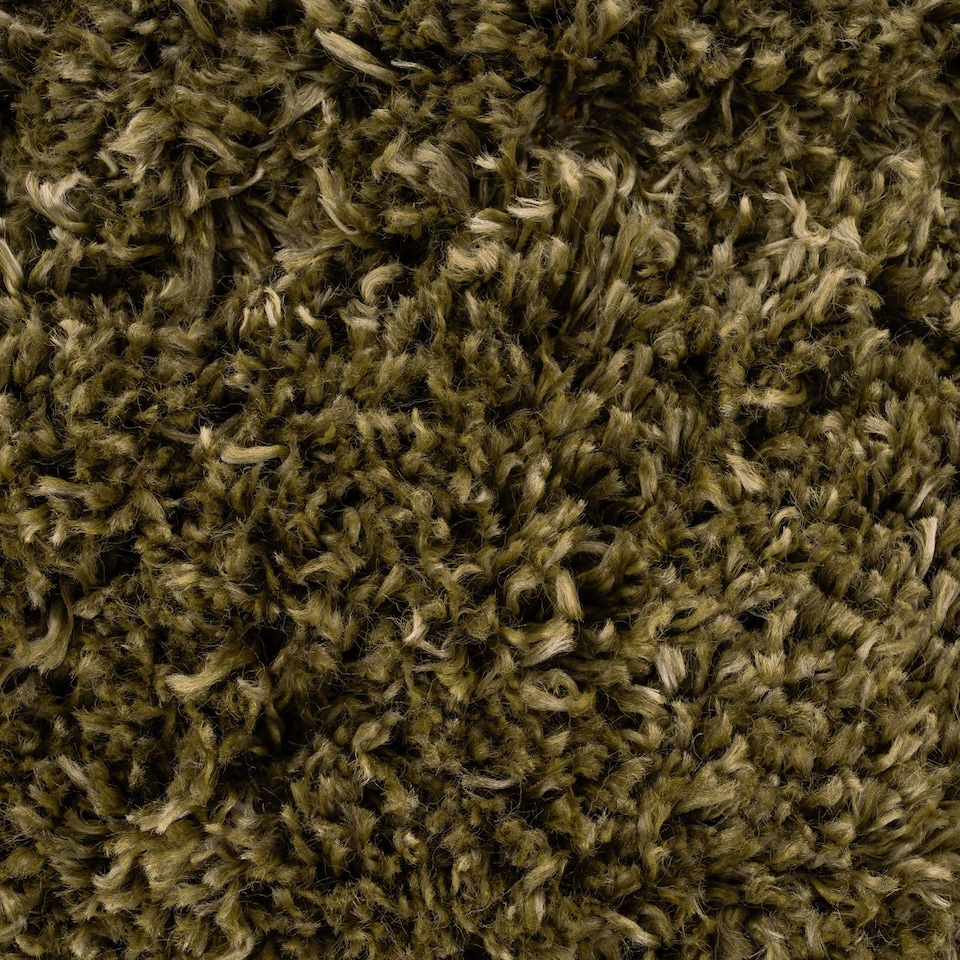 image 1 of KUKOON Dark Green Super Soft Shaggy Area Rug 80cm x 150cm